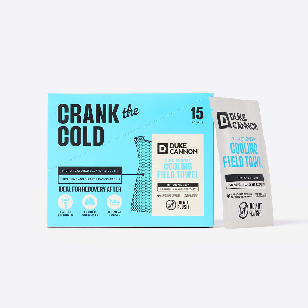 Cold Shower Cooling Field Towels - 4 Pack